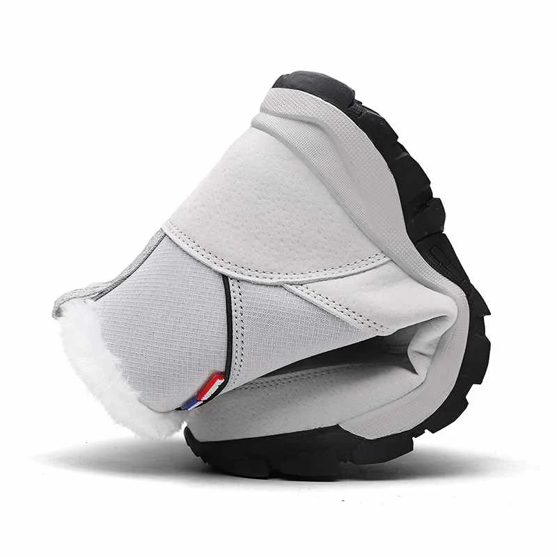 Outdoor Winter Durable Women Snow Boot Warm Mid-Calf Cotton Casual Girl Shoes