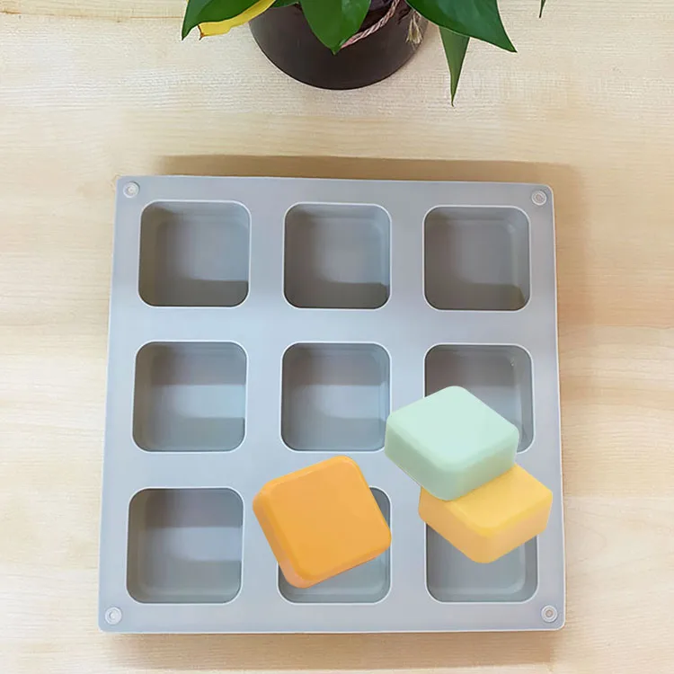 Оптовая продажа, 9 силиконовых форм для дома, отеля, изготовление мыла «сделай сам»
