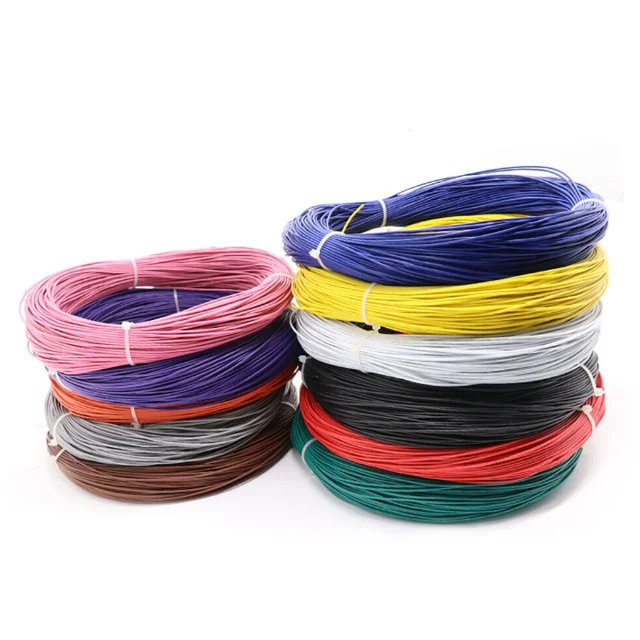 AWM UL1007 Vw 1 Cable Electronic Wire Insulated Ul 1007 Single Core Tinned Copper 22awg 24awg 28awg 30awg 80c 300v Flexible Pvc