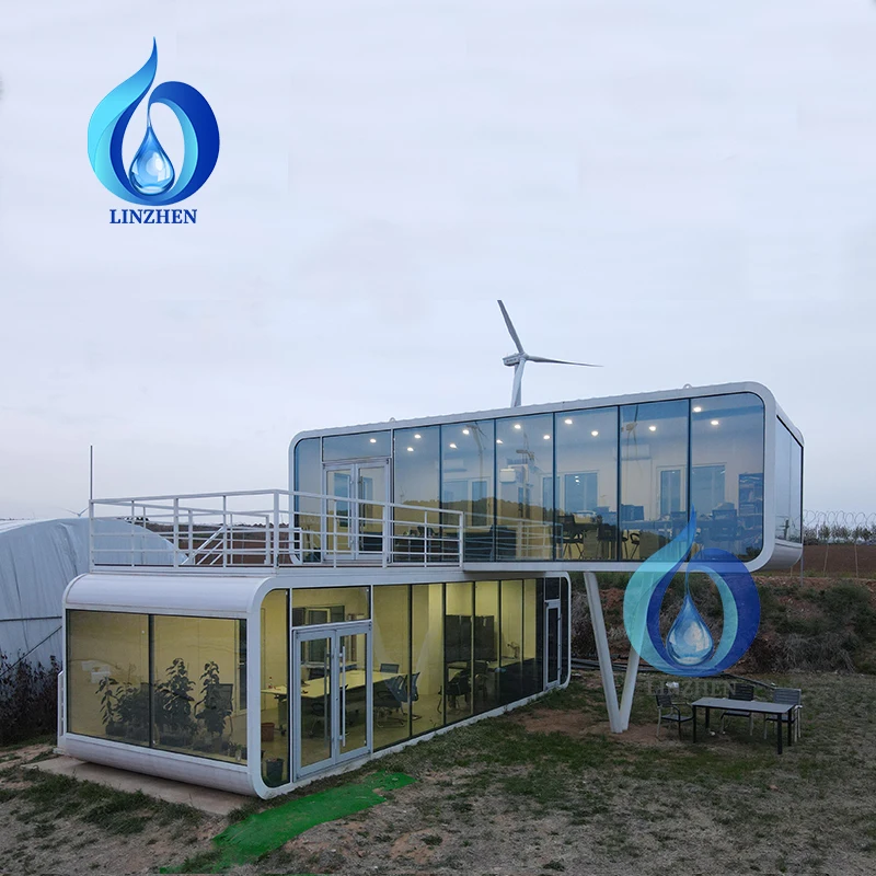 portable two zone Modern Small Prefab homes modular  Used In Scenic Spots And Tourist Attraction prefab homes