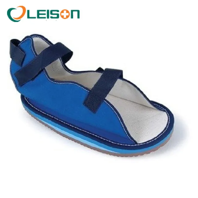 Canvas post-op shoes Medical shoes medical orthopedic shoes with EVA insoles