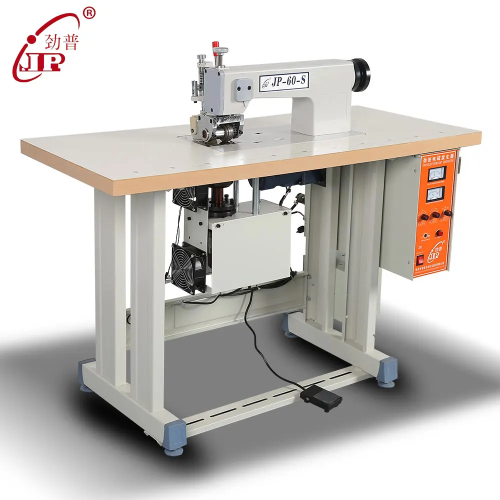 JP-60-S Non woven fabric ultrasonic lace sewing stitching machine for Isolation Gown