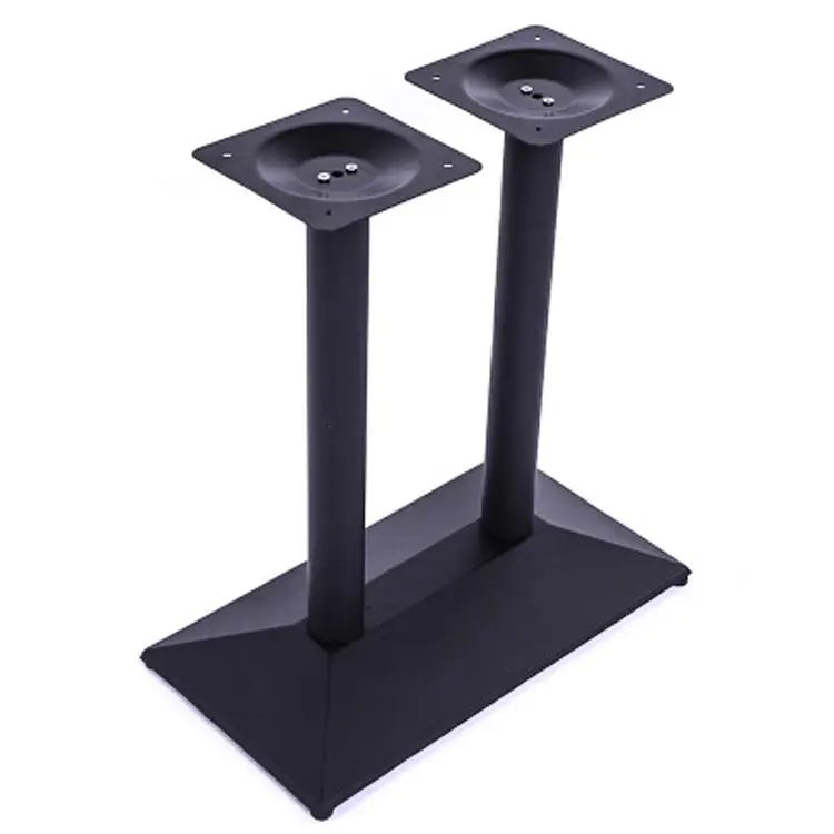 Metal Bar dining table base Heavy Duty Cast Iron Wrought Dinning Coffee Table Legs Black Restaurant Table Base Iron Legs
