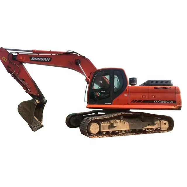 Б/у Инженерная строительная техника Doosan 260 б/у гусеничный экскаватор 26 тонн