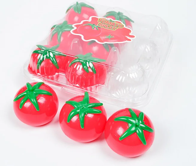 
Handheld Magic Toy Tomatoes Throw On Ground Recoverable Toy Decompression Pressure Release Toy Set Vulnerable Splat Ball 