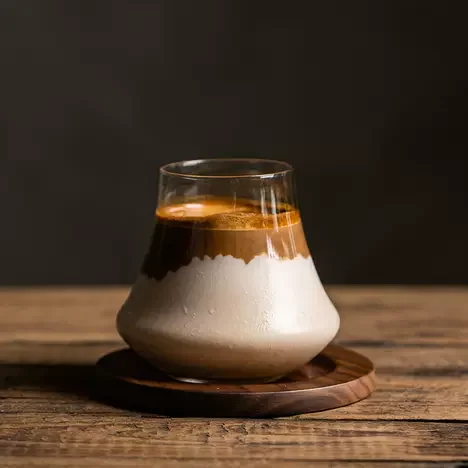 Creative Party Drinkware Hot Sale 320ml New Style Creative Cafe Whiskey Glass Latte Iced Espresso Coffee Cup Afternoon Tea Mugs