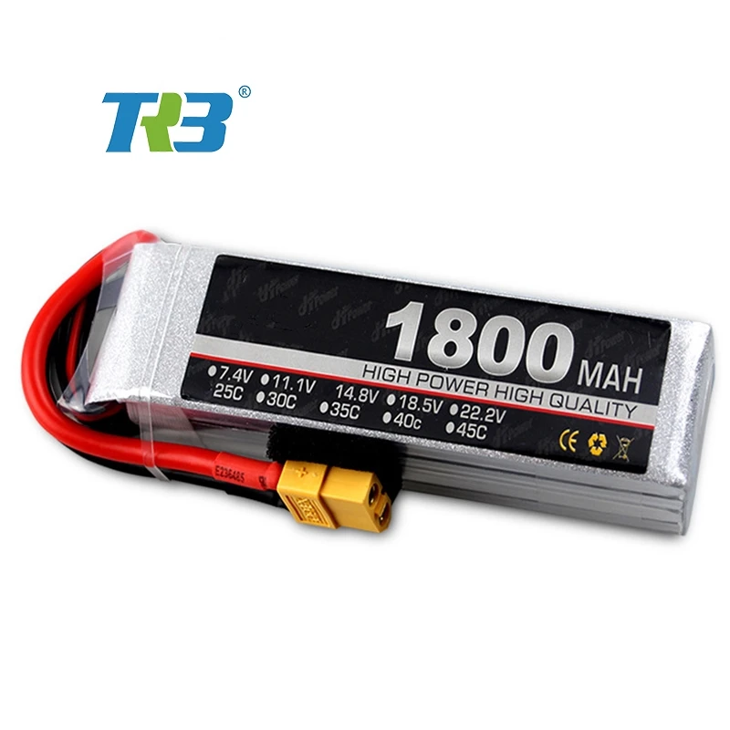 Литий-ионная аккумуляторная батарея FPV 1800mAh 7 4 V 14 8 22 2 2S 4S 6S Сменные литиевые батареи для UAV OEM