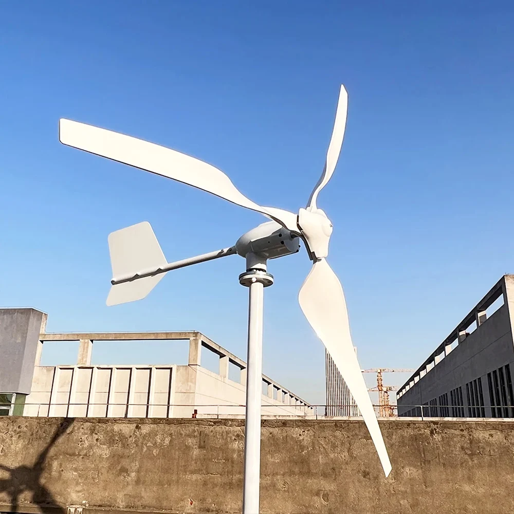 Hot Sale Residential 1000w 24V 48V 96V Horizontal Axis Efficient Wind Turbine Generator