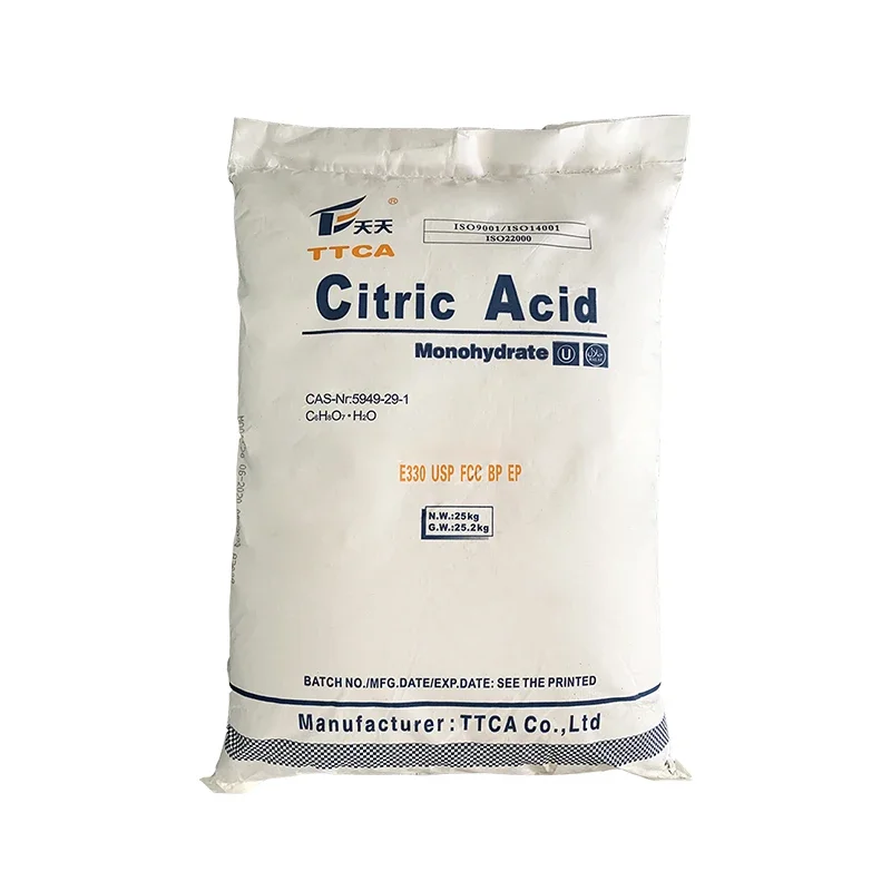 regulator cas 77-92-9 citric acid anhydrous bulk food grade citric acid monohydrate powder citric acid food grade 25 kg