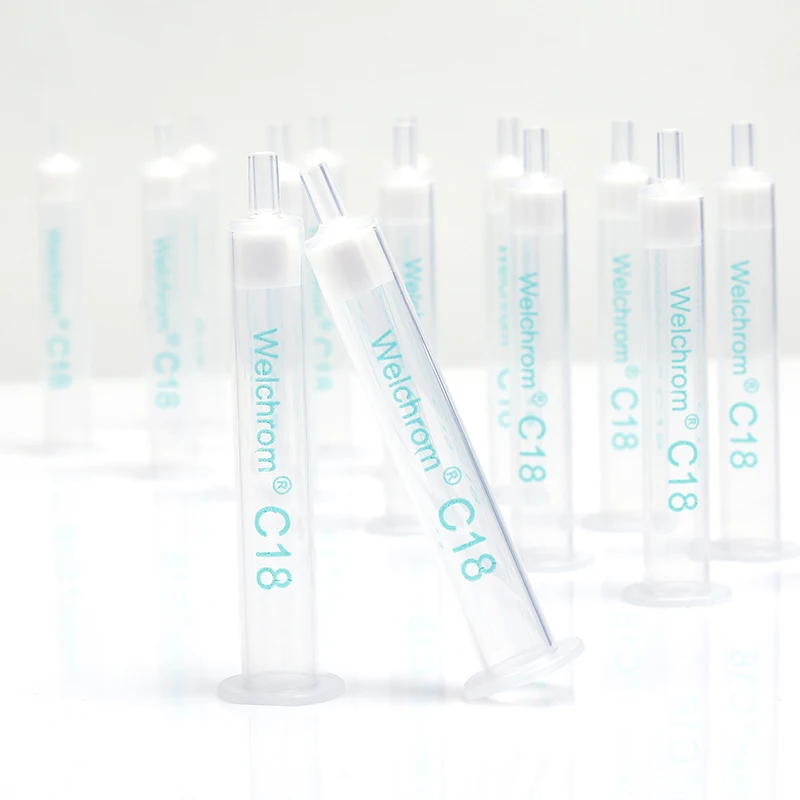 C18 silica solid phase extraction SPE cartridge column