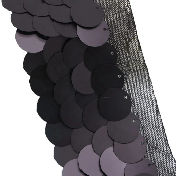 
MSBJ0376 Wholesale Accessories Hanging Circle Sequin Trim DIY Sequin Trimming 