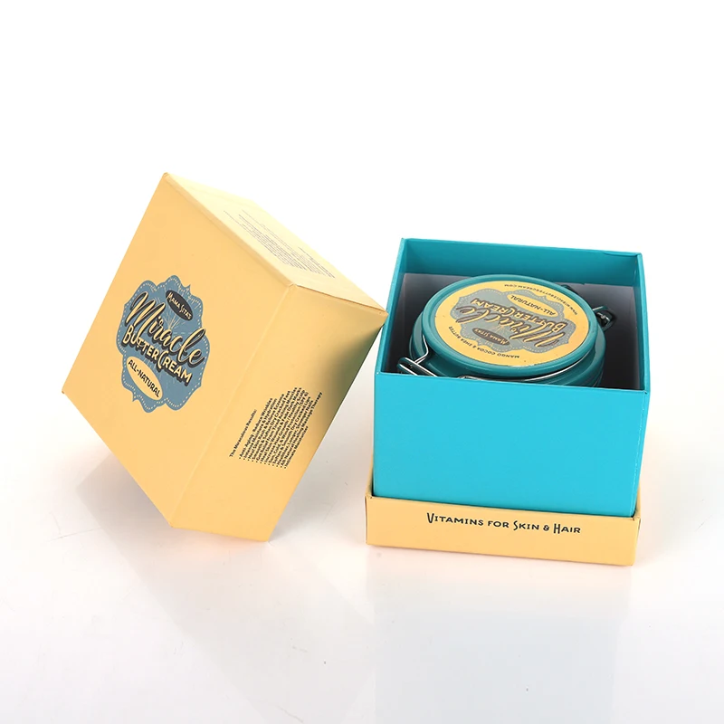 Luxury cardboard storage boxes with lids custom incense packaging box candle jar packaging