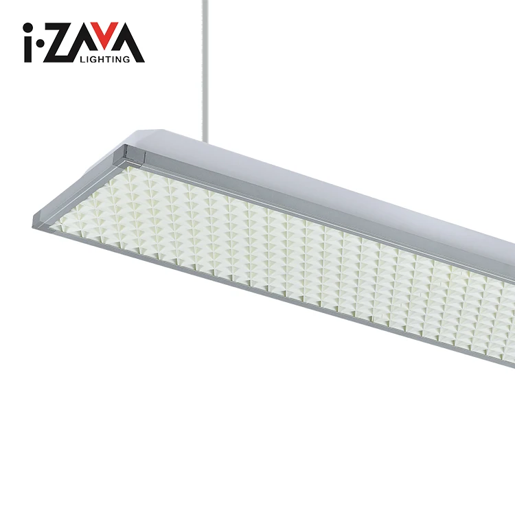 High Lumen Aluminum Classroom Linear Light Hanging Mounted 36W SMD LED Fluorescent Tube Light