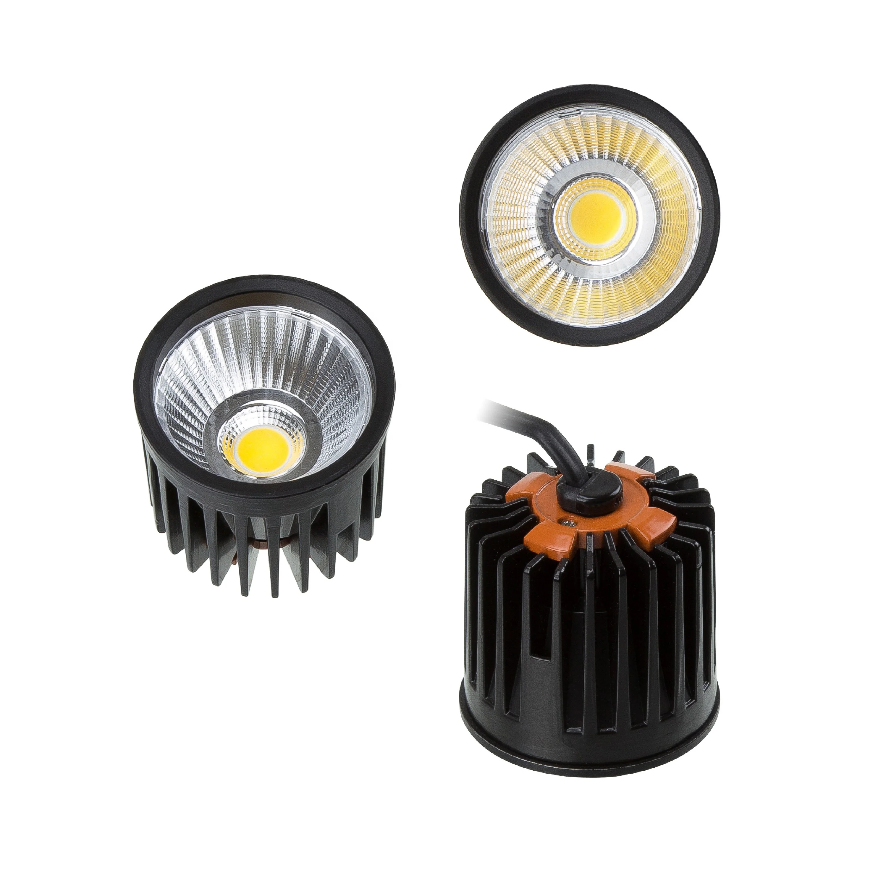 Excellent heat dissipation aluminium mr16 module cob down light module 9w