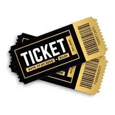 manufacturer wholesale price customized printed design cheap golden ticket flights