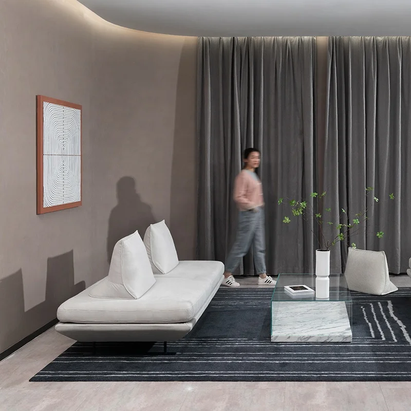 New Design Living Room Sofa Chair Light Luxury Home Furniture Imported Top Fabric Sofa