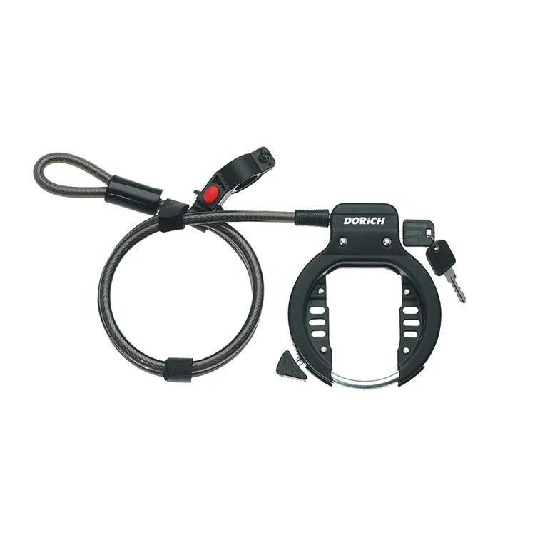 Hot Sale Bike Anti-iron Frame Lock Bicycle Accessories With Keys