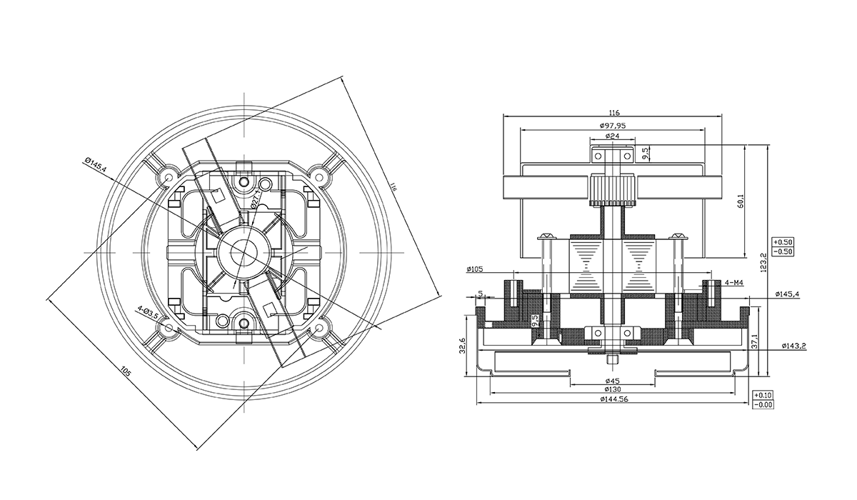 YH-PR-JJ home appliance parts motor 220V-240V  ac single phase  800 Watt  cleaning rebort