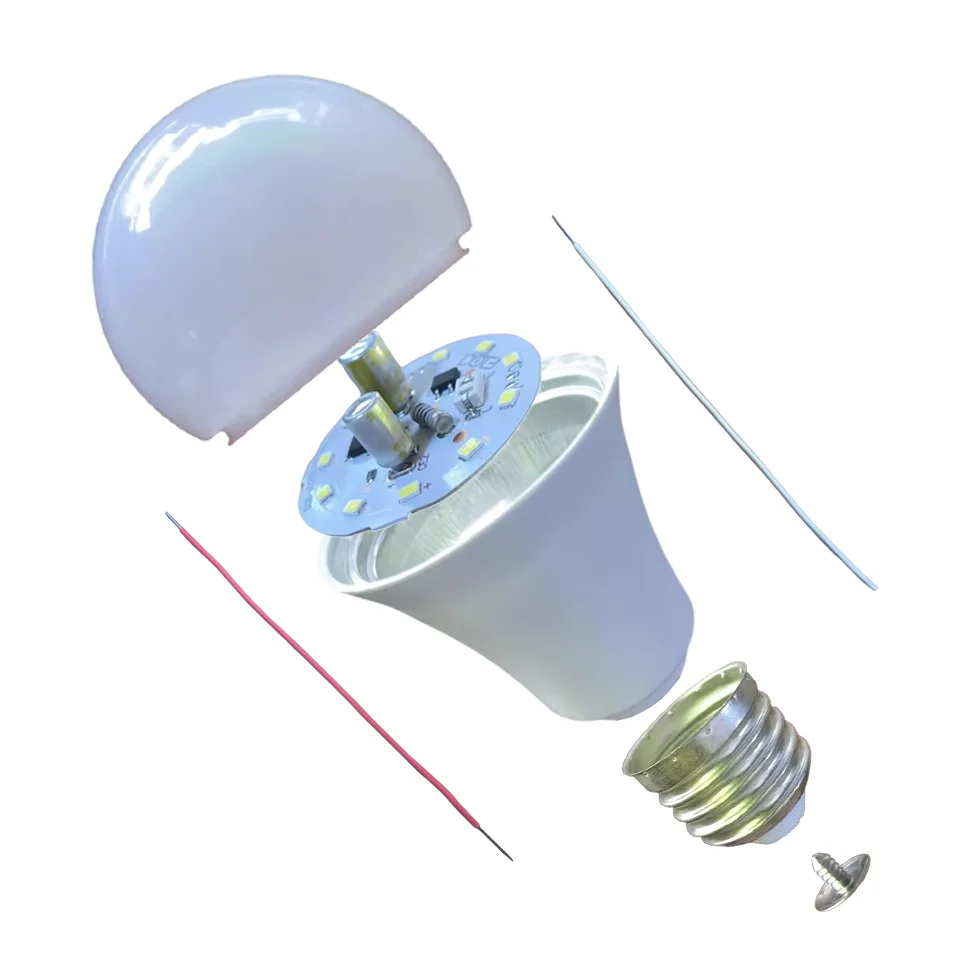 High Quality 5W SKD 9W SMD LED Light Bulb E27 B22 DOB Solution 6500K Color Temperature AC 85-265V Home Office CKD ROHS Certified