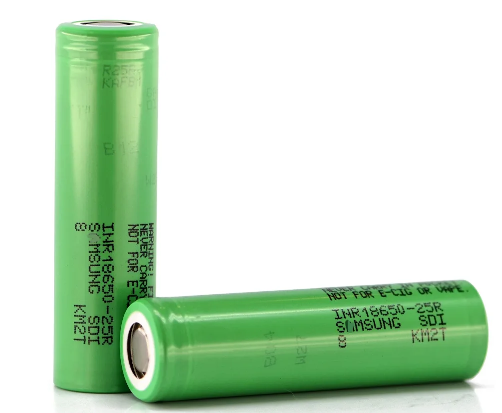 Rechargeable Battery 18650 3.7V 2500mah Inr18650 25r For Electric Folklifts