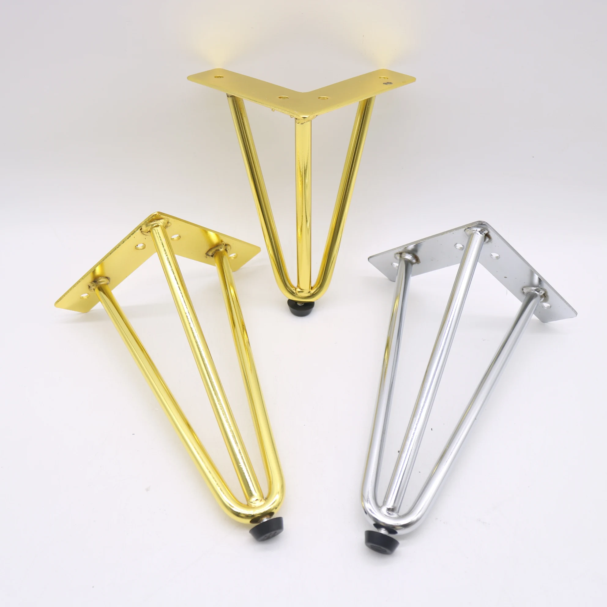 Metal furniture legs customization leveling foot furniture  bed leg metal leg hinge  new product