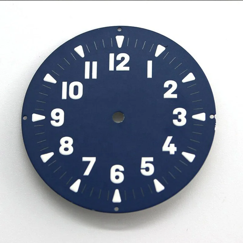 Suitable for a variety of mechanical quartz watch movements luminous large digital large scale watch dial