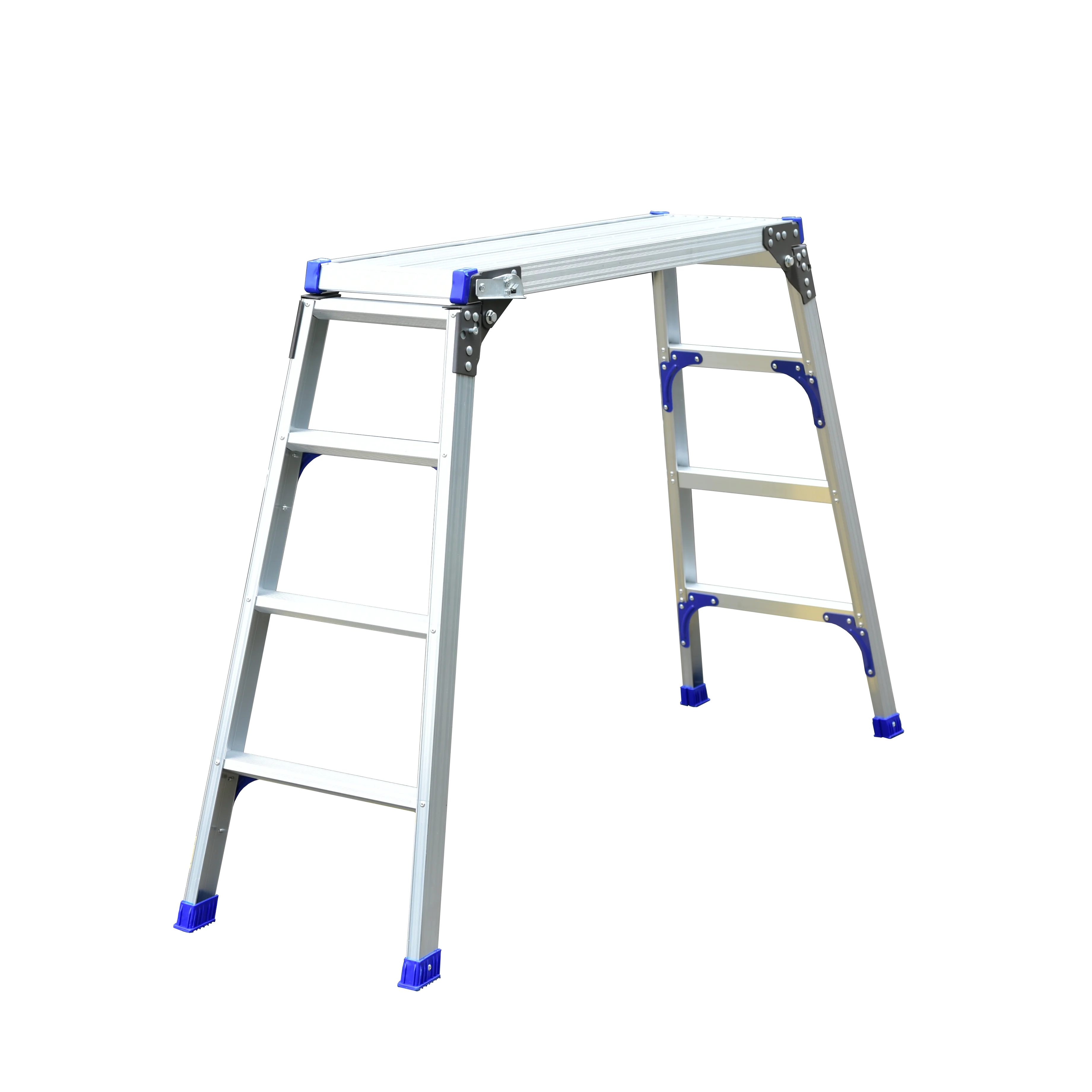Aluminum Platform Drywall Step up Folding Work Bench Stool Ladder Step Ladder Stool
