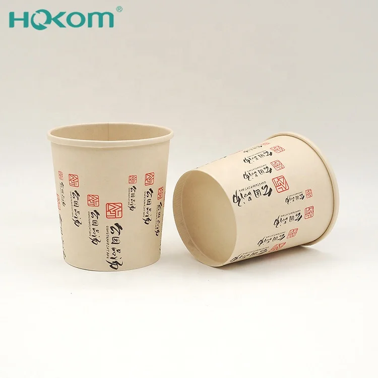 Hokom leakproof Custom Printed hot soup cups for beef soup or Ramen and porridge