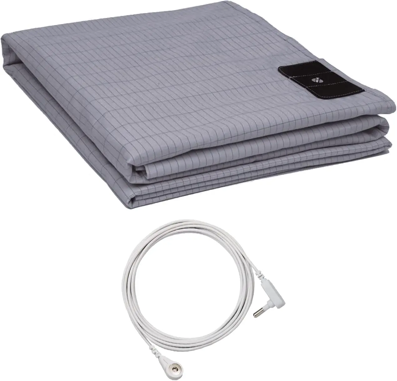 New Design Premium Organic Cotton Silver Fiber Grounding Bed sheet