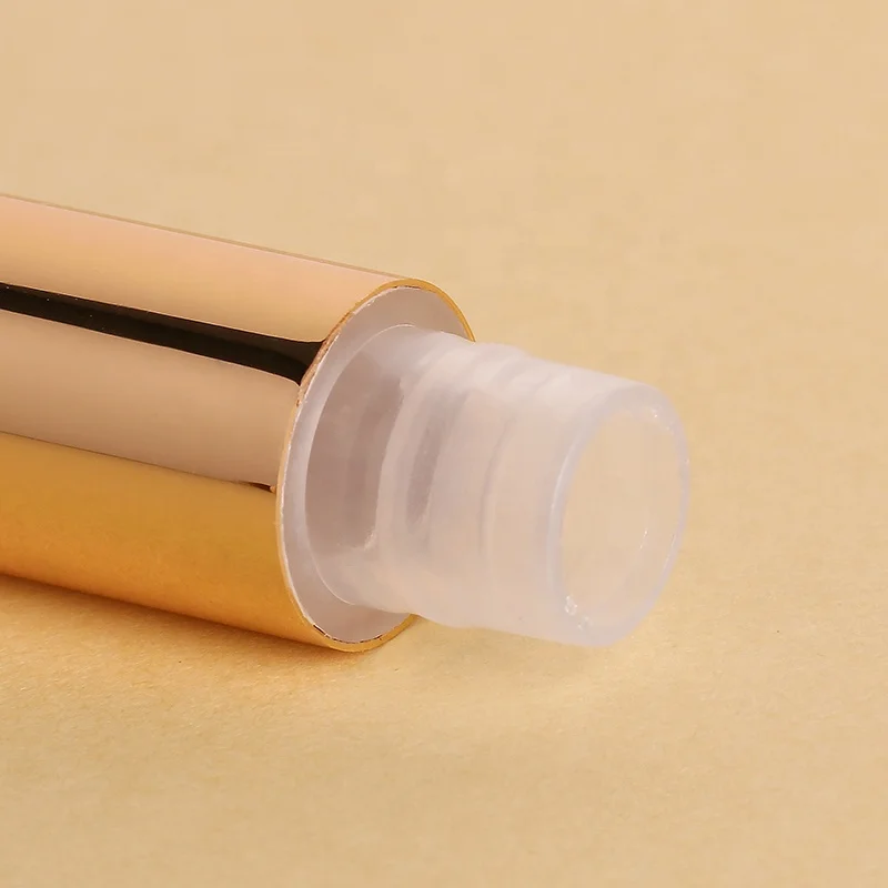 Gold 4ml Empty Cuticle Oil Pen Private Label Lip Oil Pen Container Cosmetic Tube Twist Pen with Brush