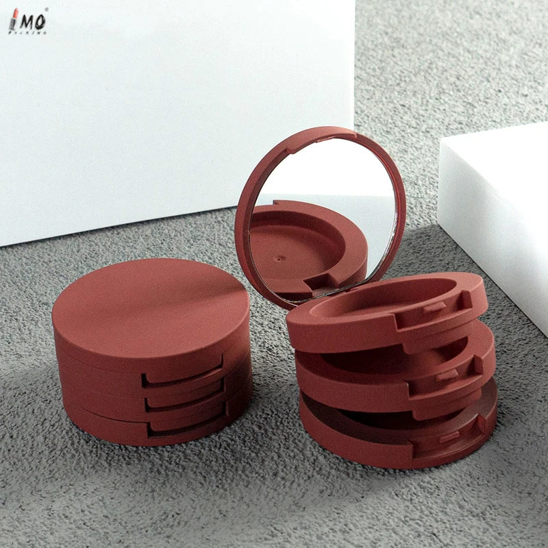 cosmetic empty compact powder case blush compact loose powder case