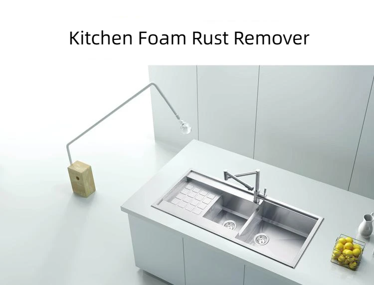 All-Purpose Powder Cleaner Kitchen Foam Rust Remover Kitchen Stubborn Stains Cleaner Household Multipurpose