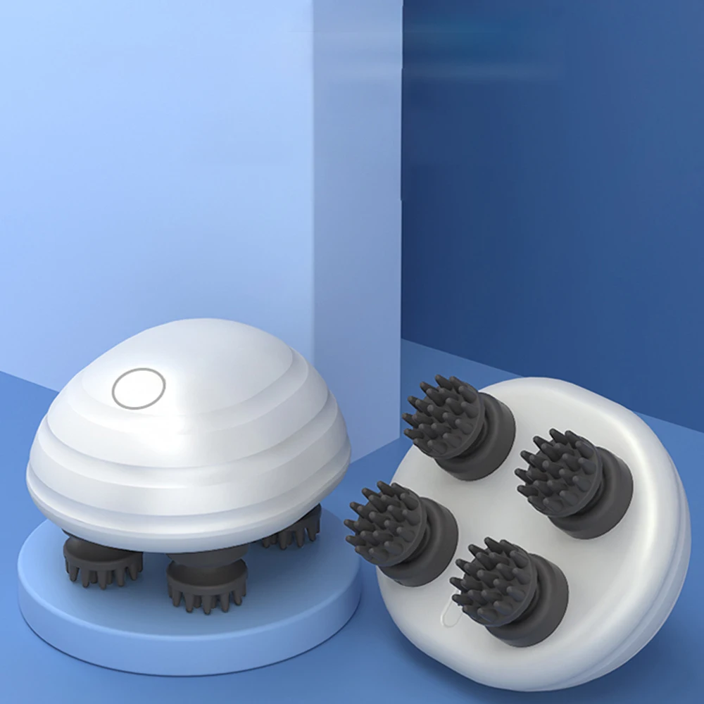 Automatic 3D Head Massage Vibrating Hair Massager Electric Kneading Scalp Massage Devices