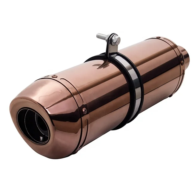 high performance Universal 250cc exhaust motorcycle muffler YFX-0760GD