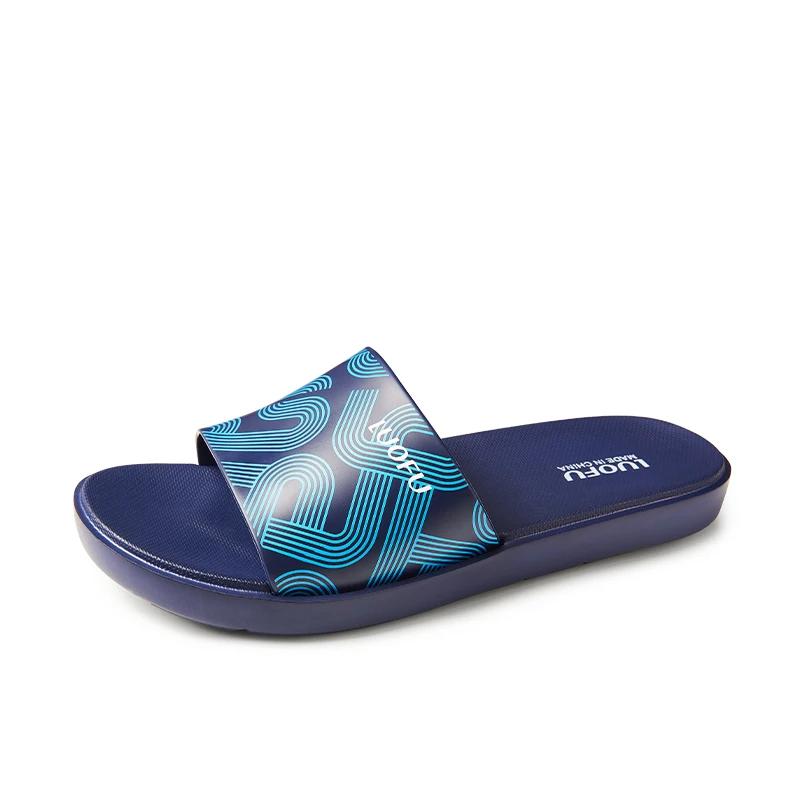 luofu 2021 High Quality EVA fashion sublimation slippers for men wholesale