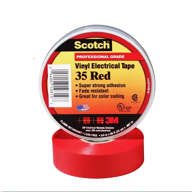 3M 35# insulation tape PVC material  electrical tape  gray