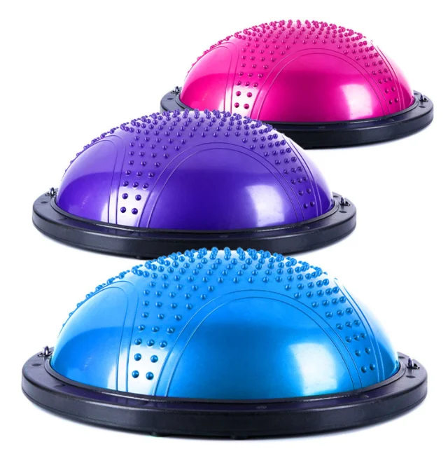 High Quality Stability 58cm Diameter Half Balance Ball Half Yoga Ball For work out