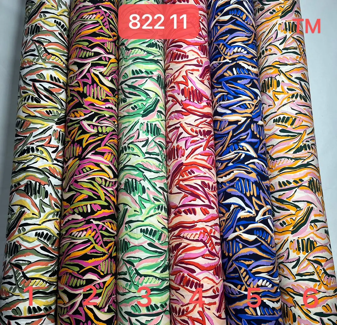 Popular Factory Direct Sale Competitive Price Customized Printing Rayon Viscose fabric