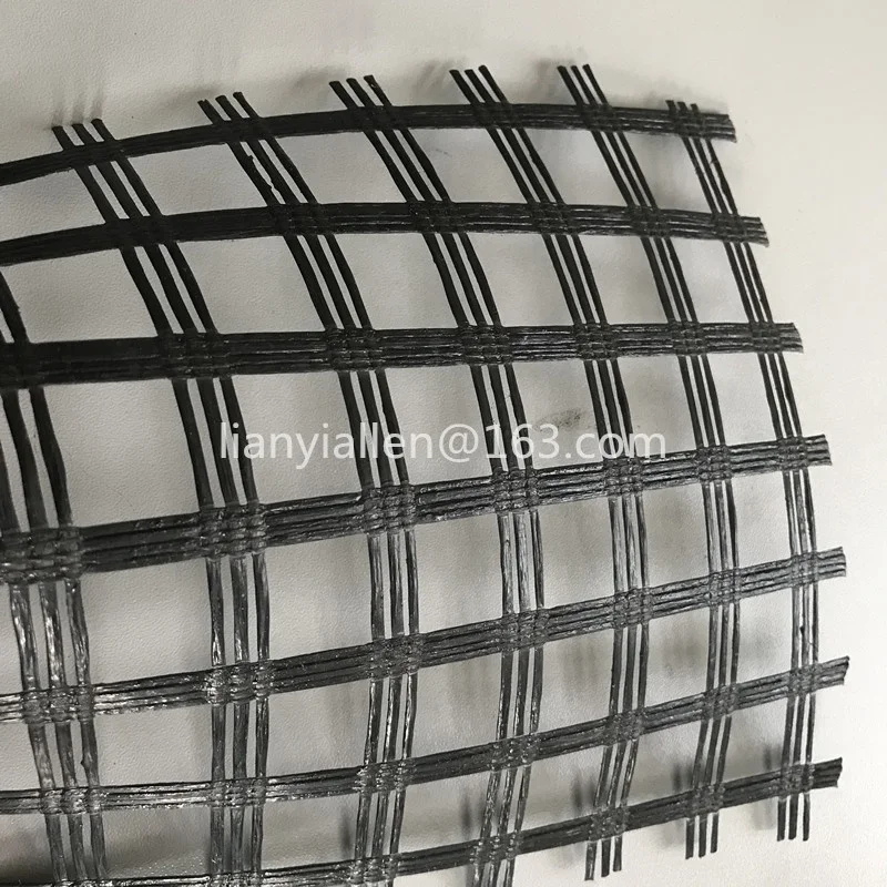 Bitumen Coated Fiberglass Geogrid for Soil Reinforcement Driveway Geogrid Price