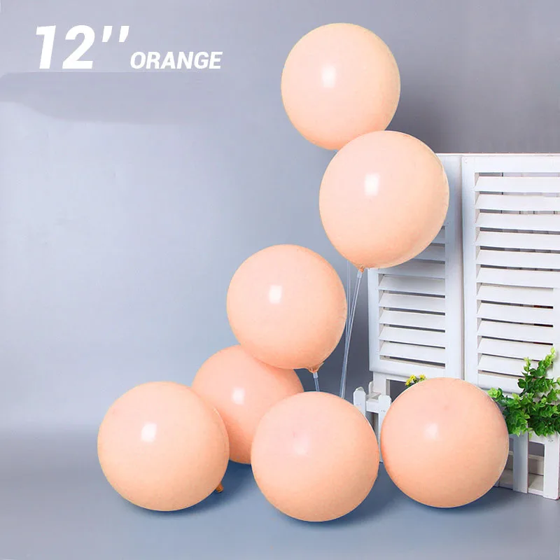 Premium Multiple Color Pastel Macaroon Round Latex Balloon for Advertisement Wedding Graduation Party Decoration