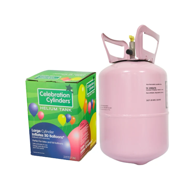 Hot Sale Wholesale 30LB Small Disposable Balloon Helium Tank Ballon Kit