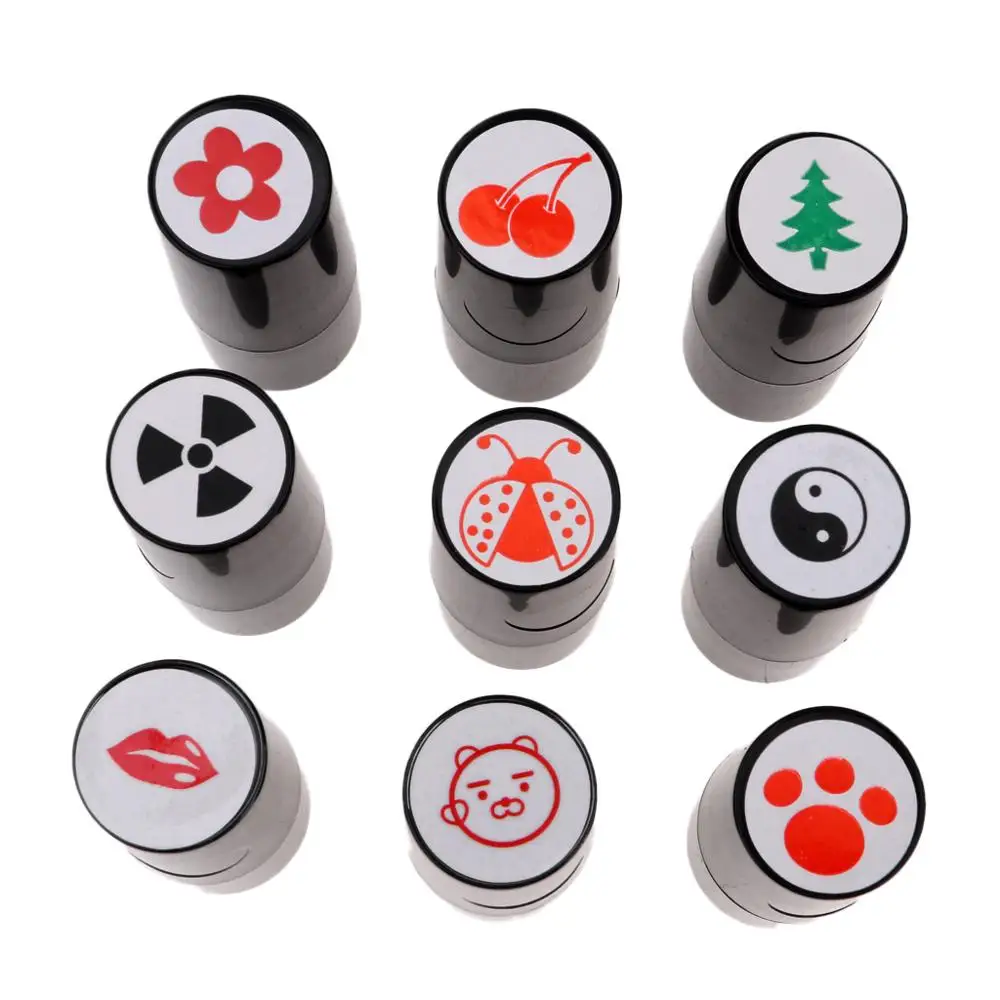 Factory price can be customized Colorfast Quick-Dry Golf Ball Stamp Stamper Marker Impression Seal Gift