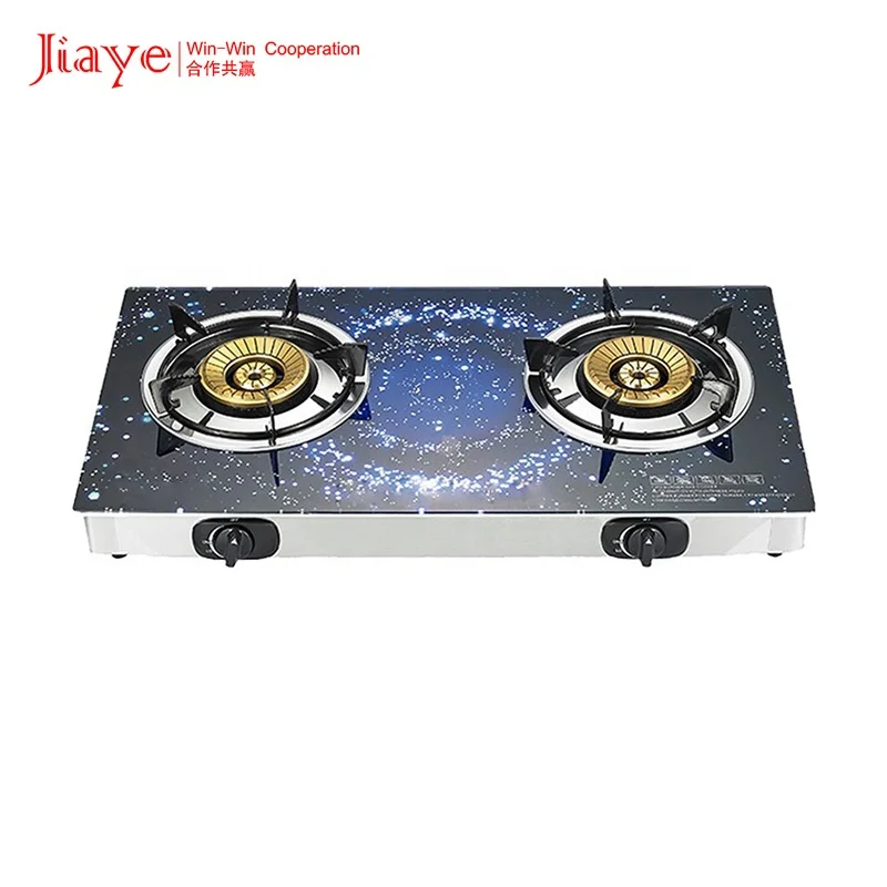 Best Price Customized Kitchenware Kitchen Cooktop Dual Cooker Enamel Pan Support Cooktop Ceramic hob Gas Hob