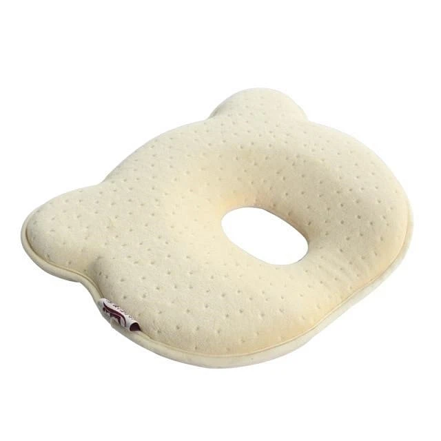 High Quality Soft Cotton Baby Sleep Neck Pillow Memory Foam Baby Pillow