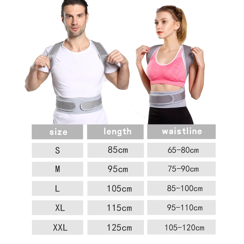 High Quality Low Back Pain Belt back Straightening Support Belt For Sports