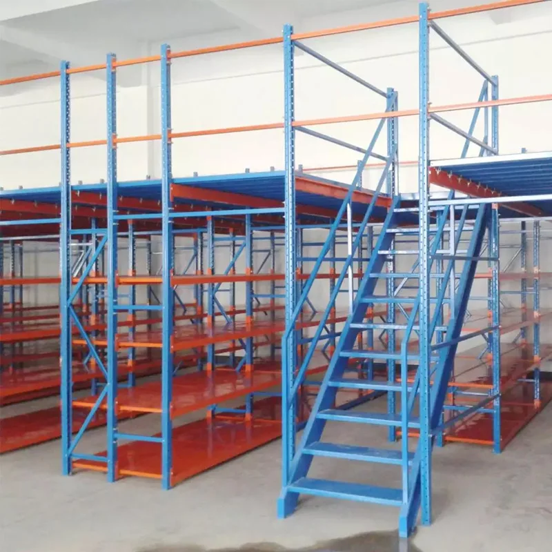 Warehouse Rack Metal Decking Shelves Mezzanine System Floor