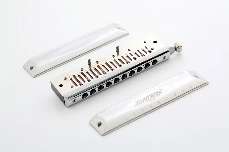 
Chinese factory high quality good soundstudy chromatic harmonica 