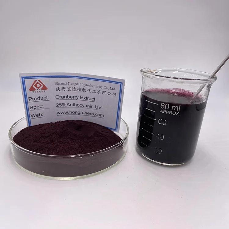 Cranberry Extract Powder Cranberry Fruit Extract Anthocyanin 25%