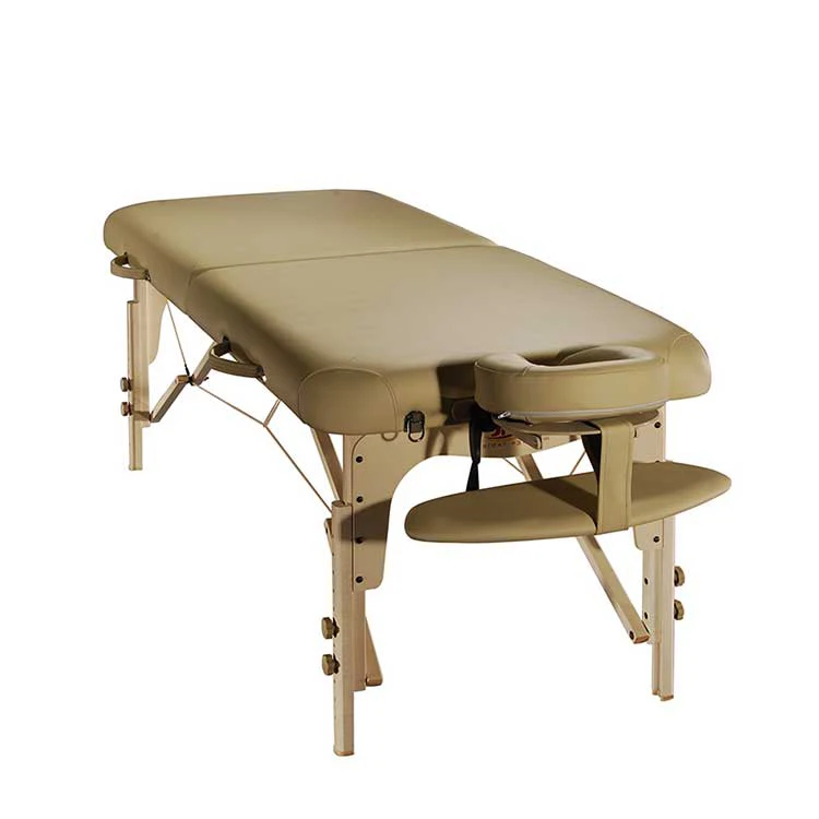 Luban-Fabius 5 year limited warranty Height adjustable Wooden Beauty Table Foldable massage bed