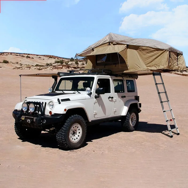 Eagle long soft-top outdoor self-driving camping car folding roof speed-opening tent